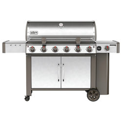 Weber Genesis® II LX S-640 Gas BBQ, Silver